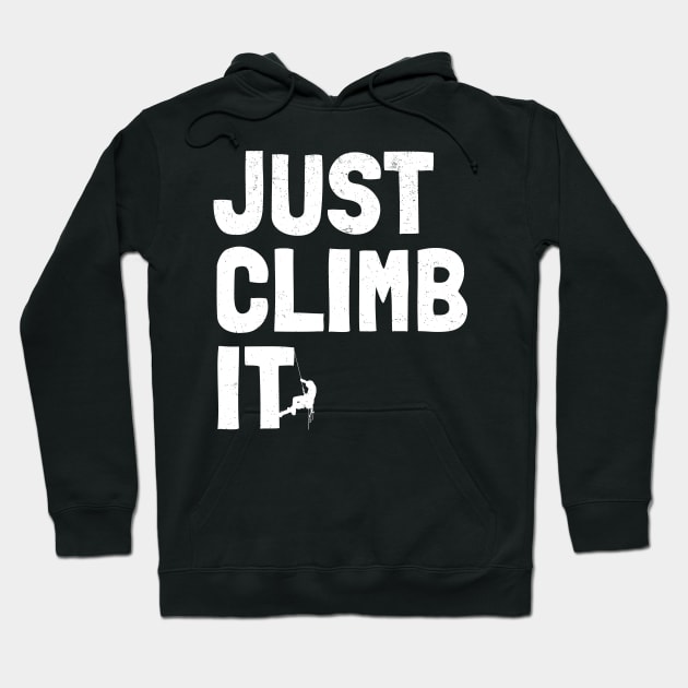 funny climbing Hoodie by Tali Publik